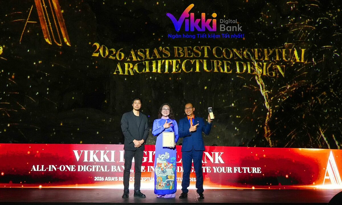 Vikki nhận giải thưởng thiết kế xuất sắc nhất châu Á