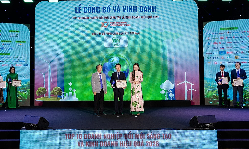 C.P. Việt Nam vào top 5 'đổi mới sáng tạo và kinh doanh hiệu quả'