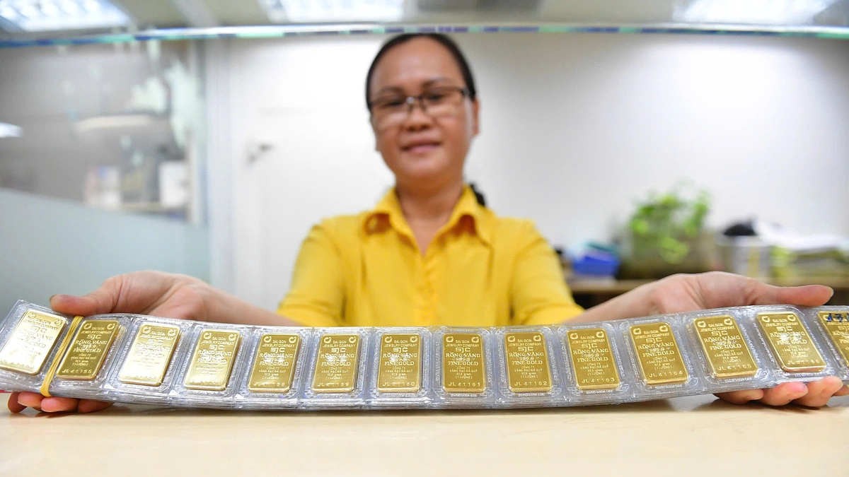 Chưa đánh thuế thu nhập với chuyển nhượng vàng miếng từ 1/7