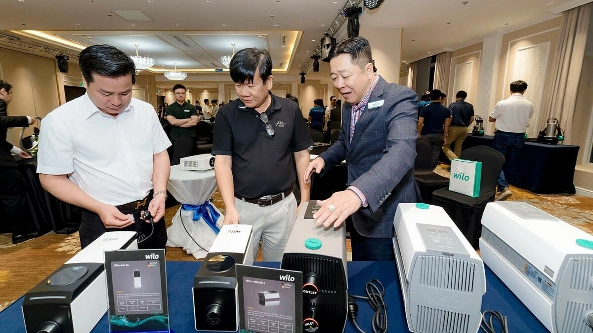 Wilo ra mắt 4 giải pháp bơm tăng áp
