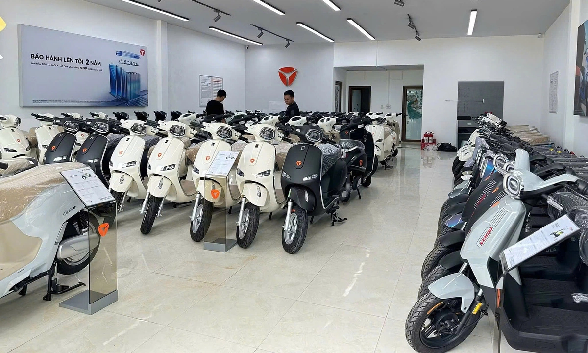 Yadea tung chính sách đổi xe xăng sang điện
