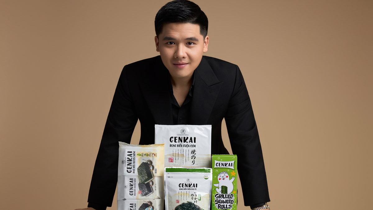 CEO Genkai 10 năm đưa rong biển thành sản phẩm triệu USD
