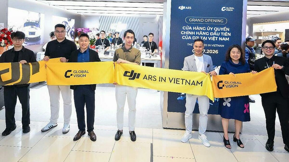 Cửa hàng DJI Authorized Retail đầu tiên khai trương tại Việt Nam