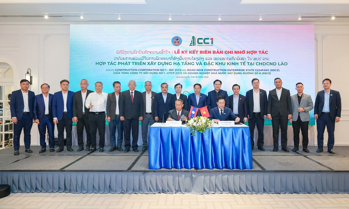 CC1 mở rộng hiện diện trong chuỗi hạ tầng - logistics tại Lào