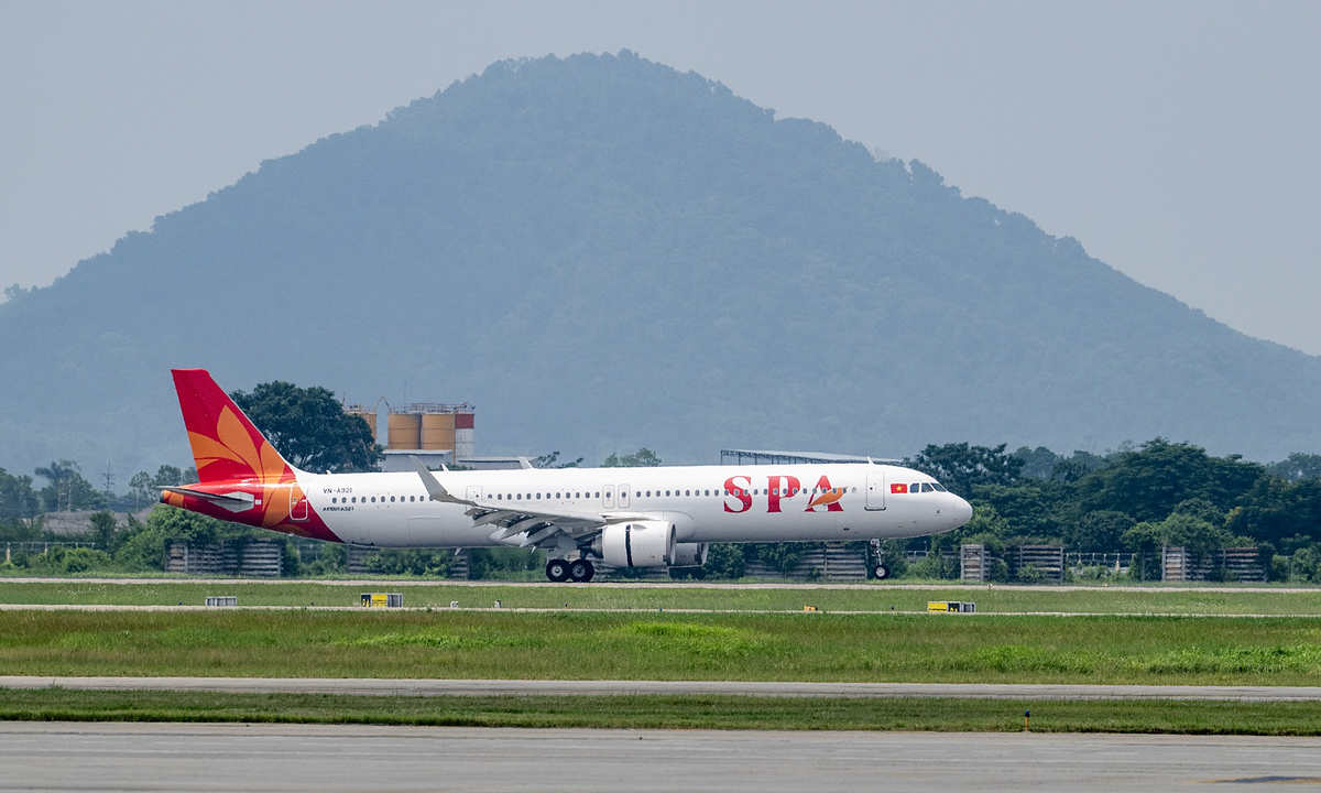 Sun PhuQuoc Airways ra mắt nhận diện tàu bay mới