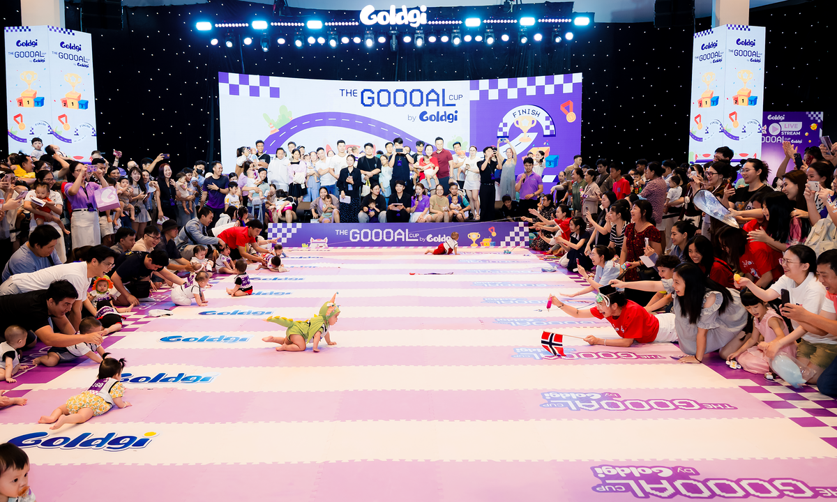 Hơn 3.500 vận động viên nhí tham gia The Goooal Cup by Goldgi 2026