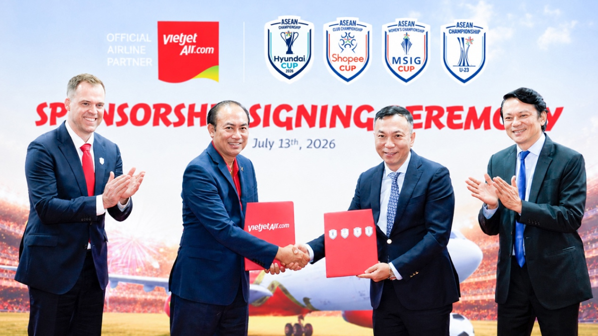 Vietjet và Vikki đồng hành cùng giải đấu ASEAN United FC