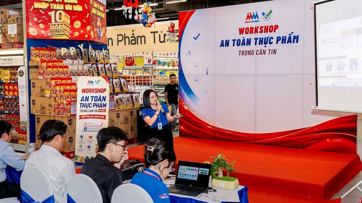 MM Mega Market giới thiệu giải pháp an toàn thực phẩm cho căn tin