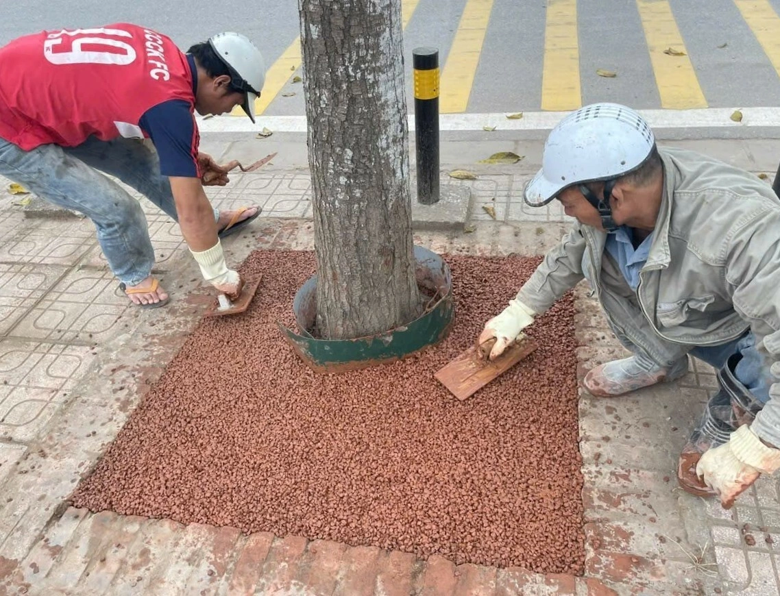 Biến phế thải xây dựng thành bêtông 'bọt biển' chống ngập cho Hà Nội