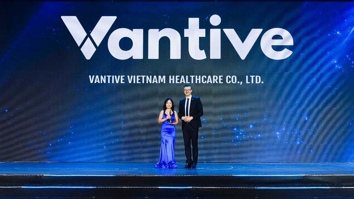 Vantive Việt Nam nhận "cú đúp" giải thưởng nhân sự châu Á