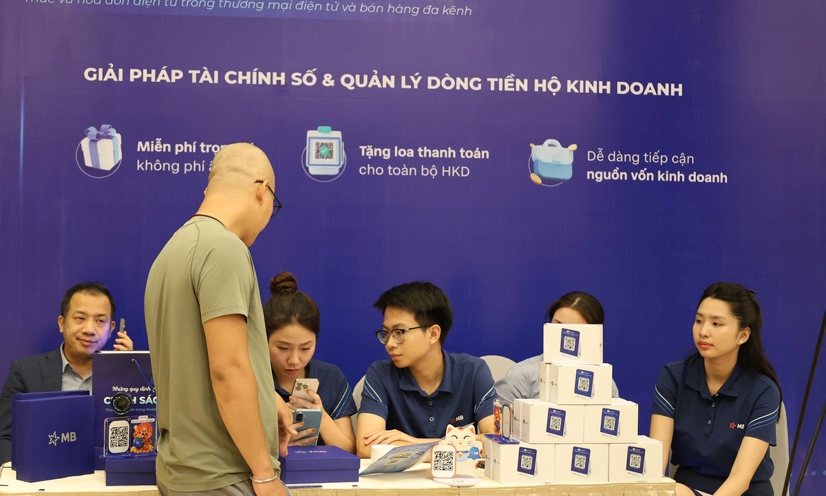 MB hỗ trợ hộ kinh doanh thích ứng những quy định thuế mới
