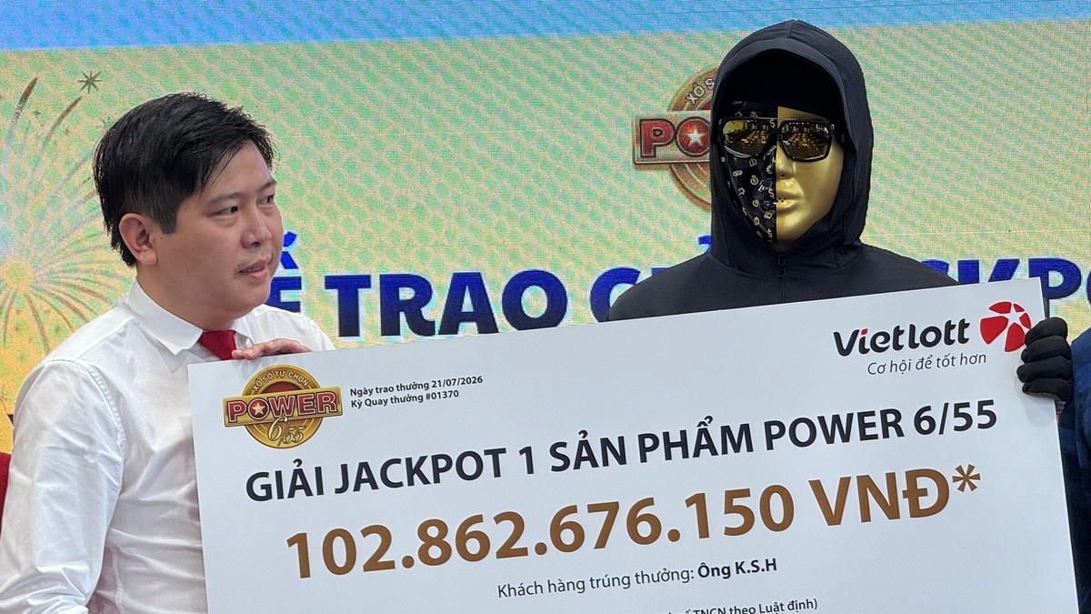Chuyên gia Hàn Quốc trúng Jackpot hơn 100 tỷ đồng