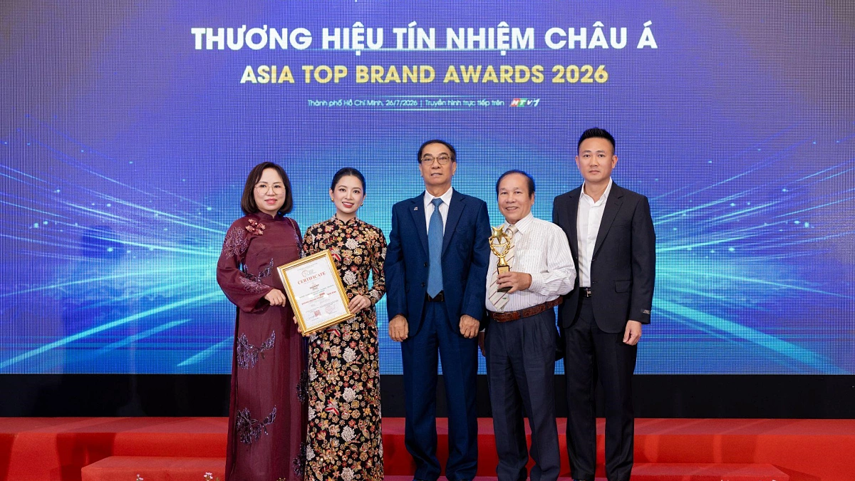 1689 Beckent Bauer vào Top 10 thương hiệu hàng đầu Việt Nam