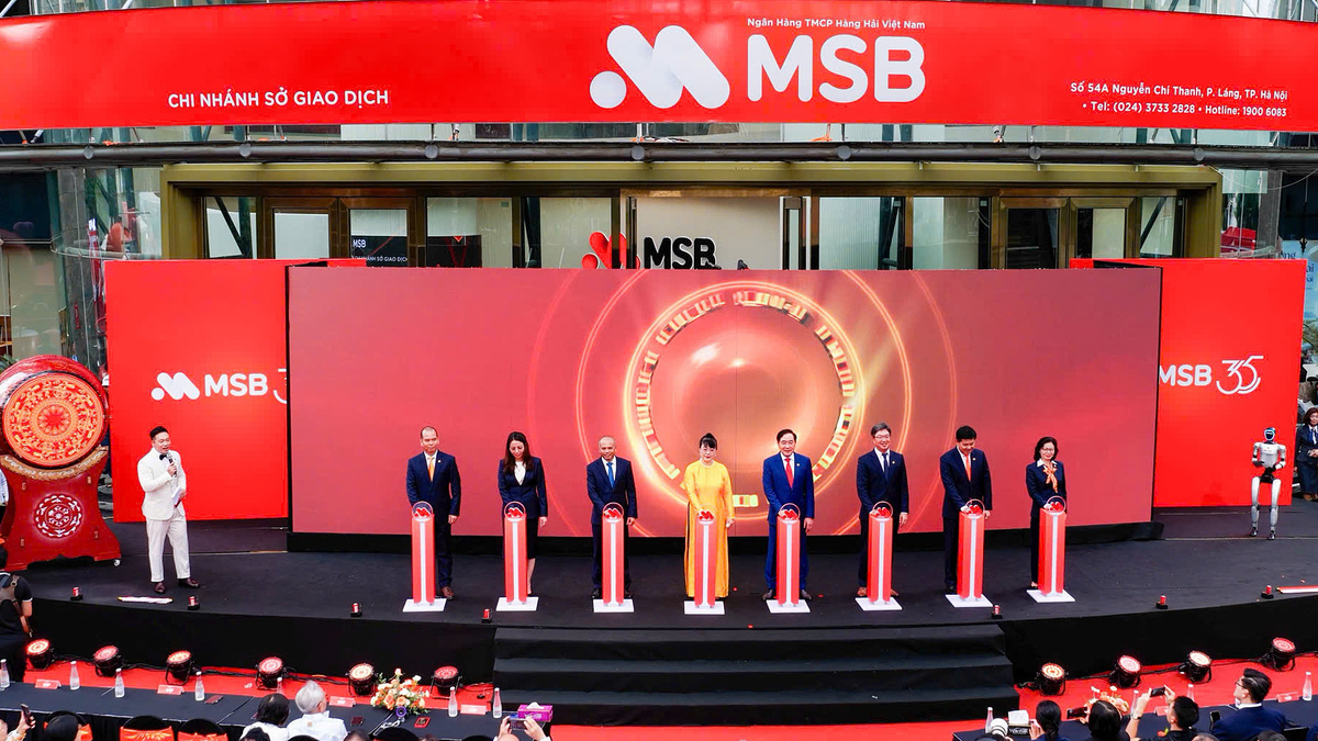 MSB đưa mô hình giao dịch số vào Hội sở mới