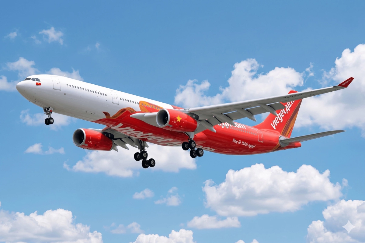 Vietjet ghi nhận lãi sau thuế hơn 1.300 tỷ