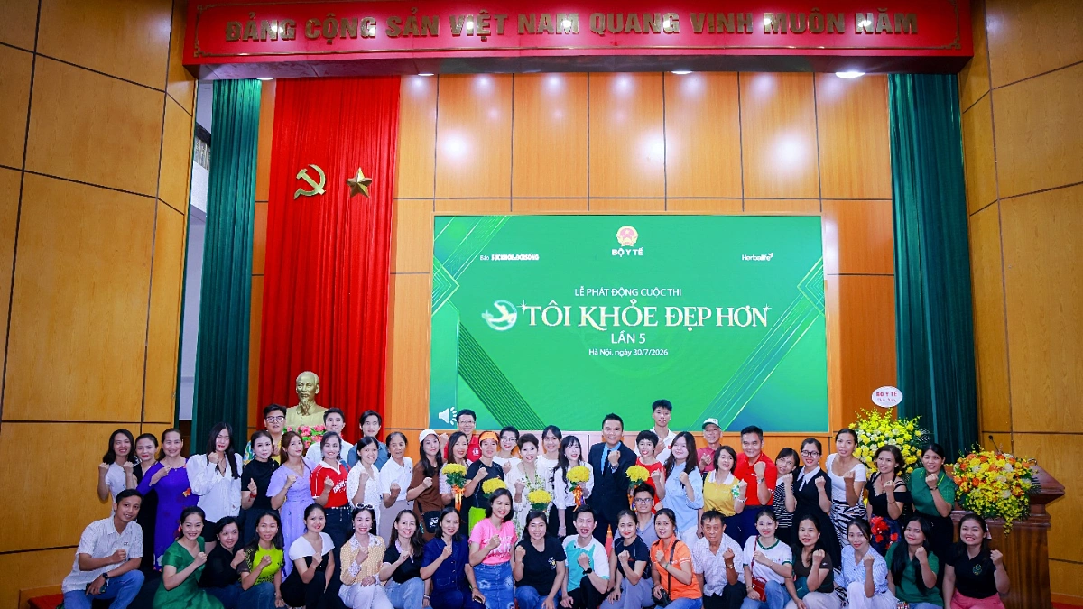 Herbalife Việt Nam đồng hành cùng cuộc thi "Tôi khỏe đẹp hơn"