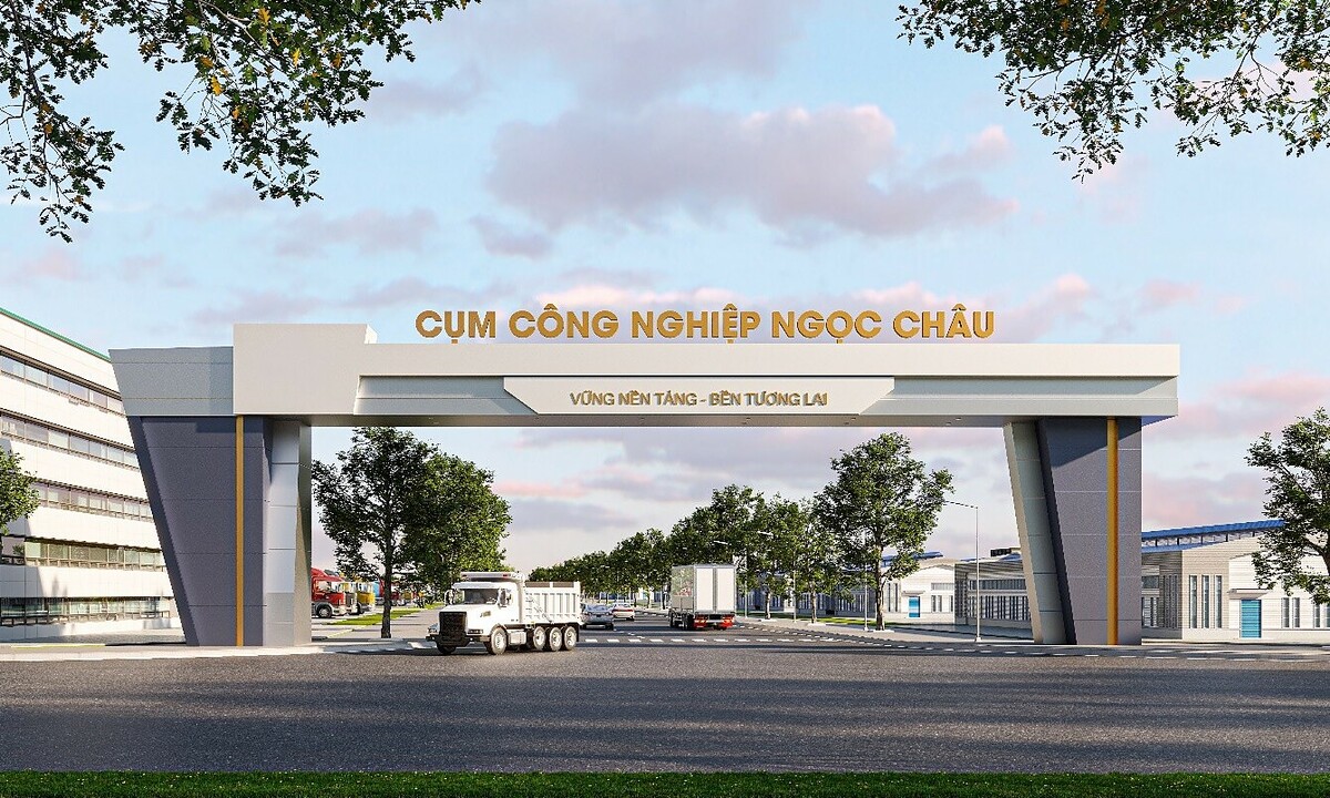 Khởi công cụm công nghiệp Ngọc Châu quy mô đầu tư 1.000 tỷ đồng