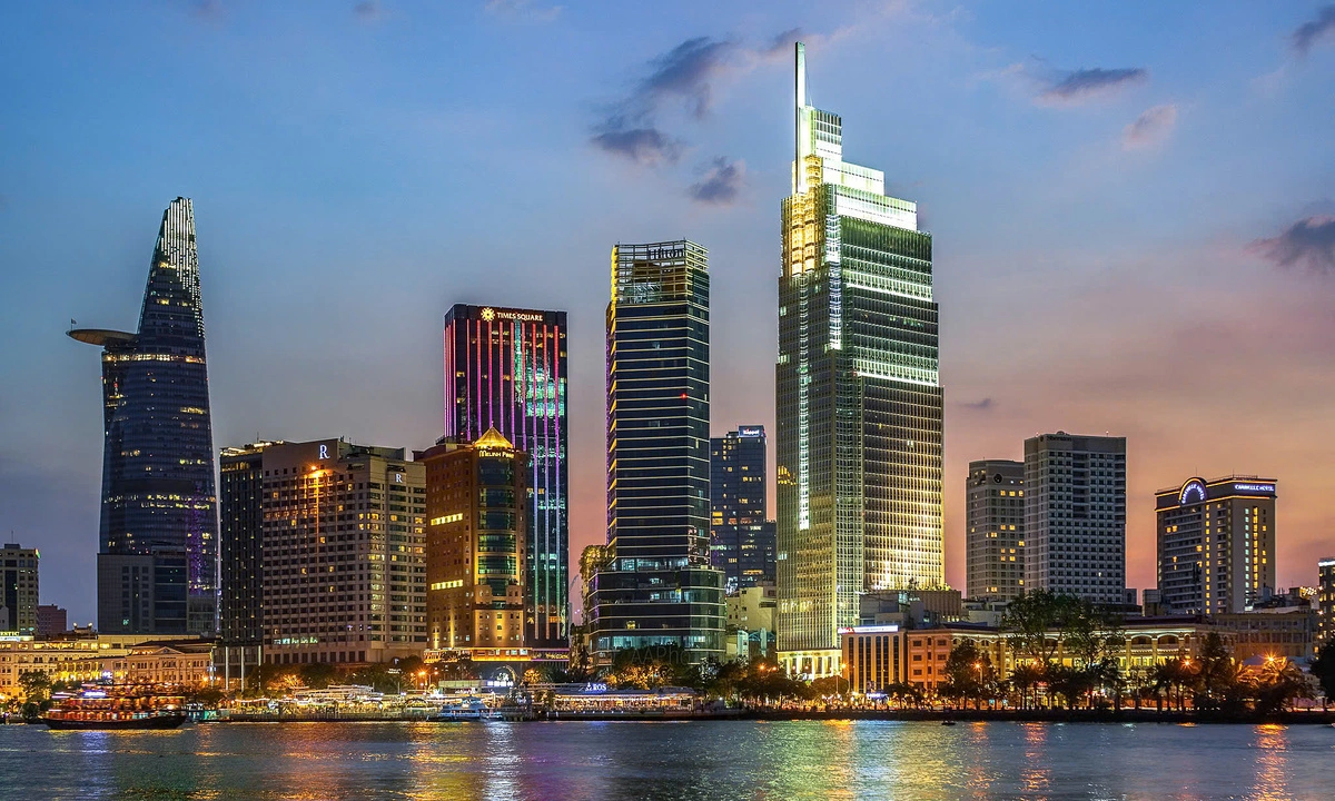 Dấu ấn Vietcombank Tower giữa lõi tài chính TP HCM