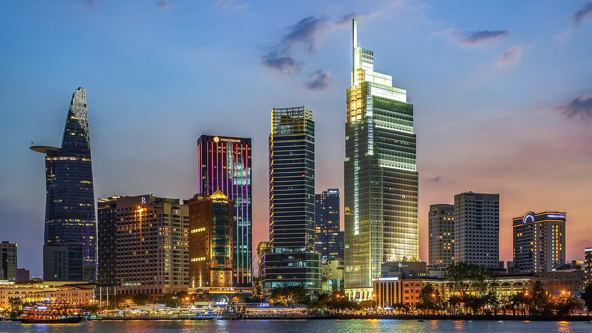 Dấu ấn Vietcombank Tower giữa lõi tài chính TP HCM
