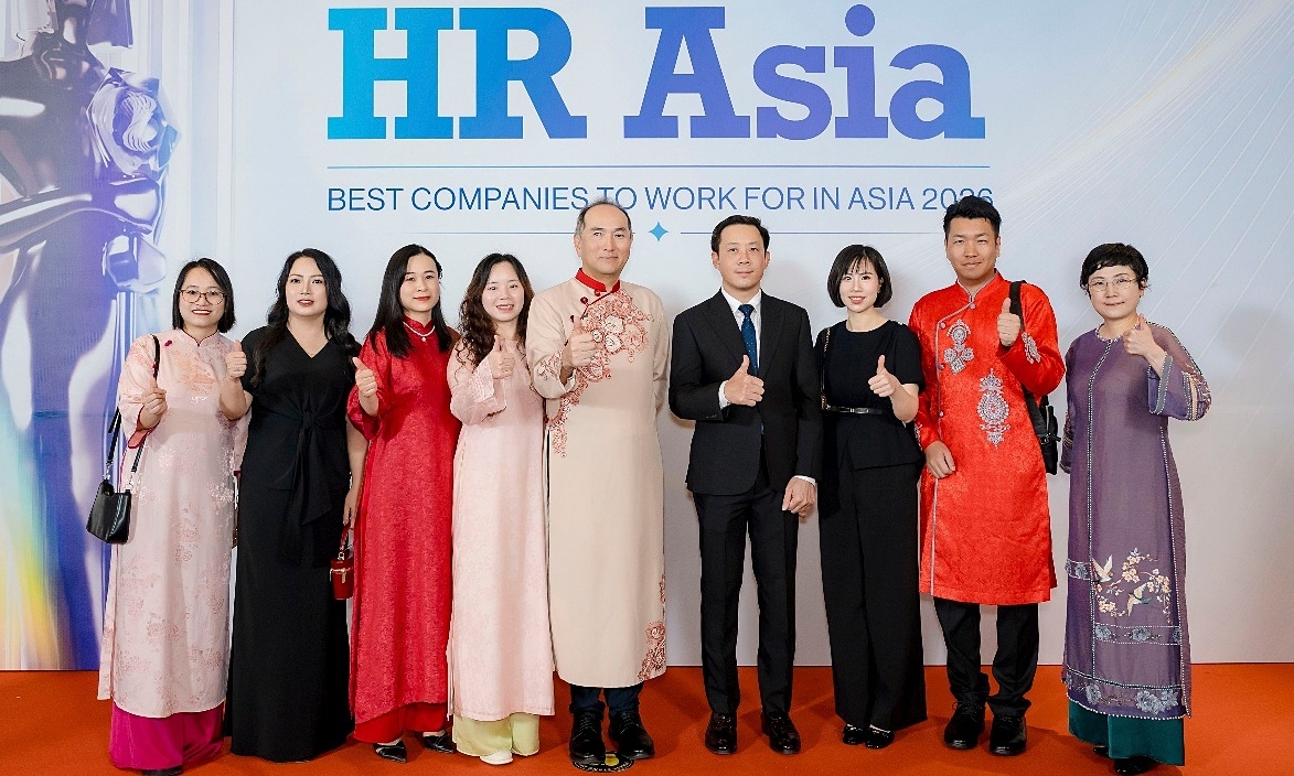 Terumo Việt Nam nhận 3 giải thưởng tại HR Asia Awards 2026