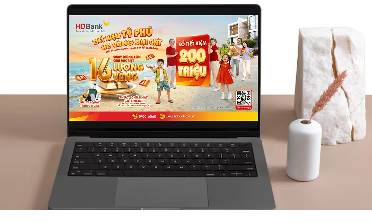 HDBank tổ chức quay số kỳ 4 chương trình 'Tiết kiệm tỷ phú'