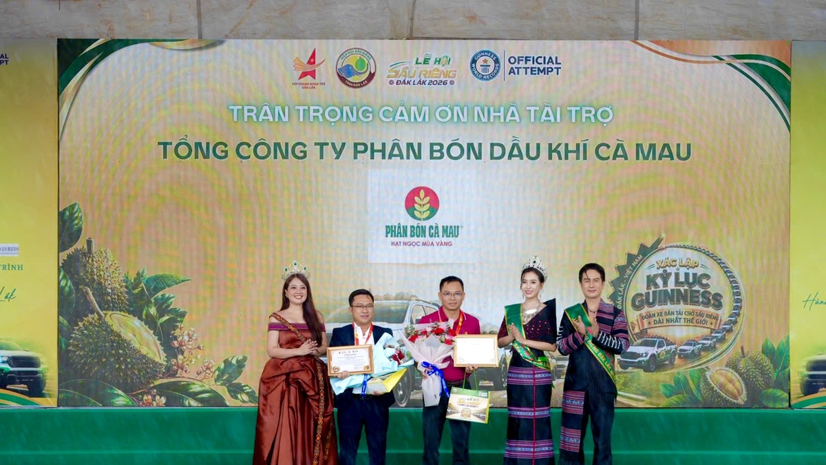Phân Bón Cà Mau đồng hành Lễ hội sầu riêng Đăk Lăk