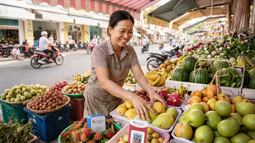 Agribank và VNPAY trang bị loa thông báo giao dịch cho hộ kinh doanh