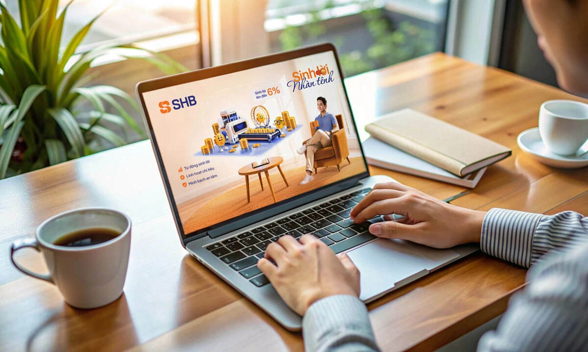 SHB SAHA ra mắt tính năng sinh lời tự động, lãi suất 6%/năm