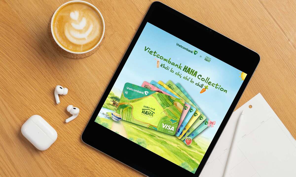 Ra mắt thẻ Vietcombank Haha Collection