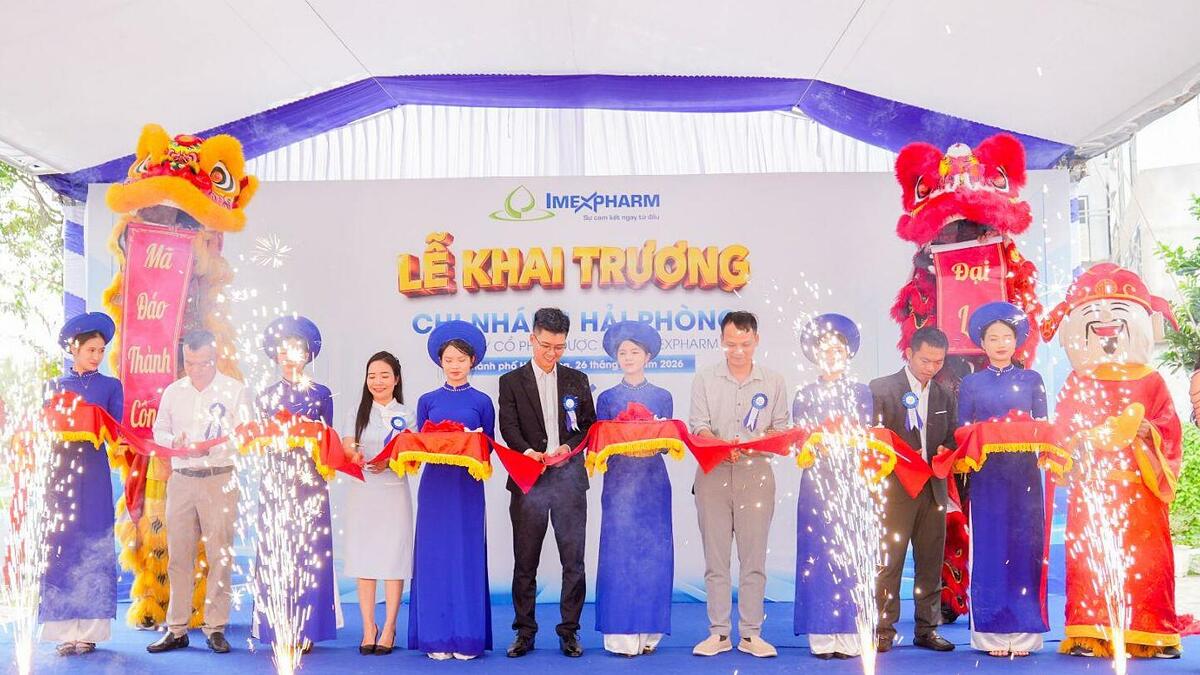 Imexpharm khai trương chi nhánh mới tại Hải Phòng