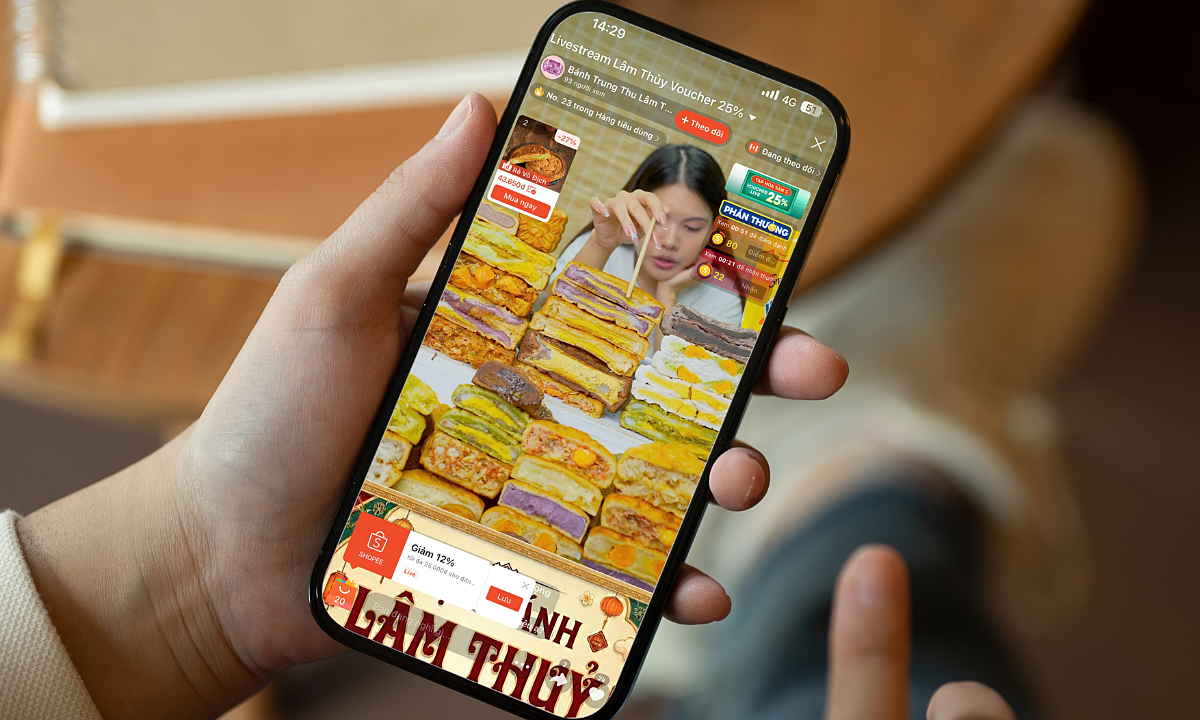 Sức mua nhóm sản phẩm phục vụ Trung thu trên Shopee tăng gần 50%