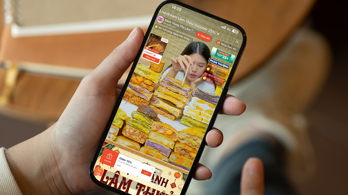 Sức mua nhóm sản phẩm phục vụ Trung thu trên Shopee tăng gần 50%
