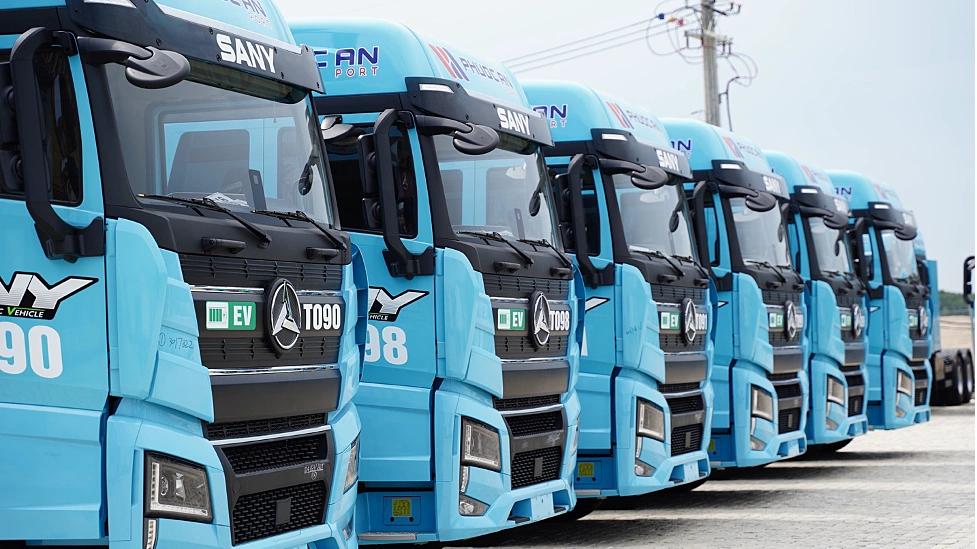 Hưng Thịnh EV Truck bán 250 xe đầu kéo điện Sany
