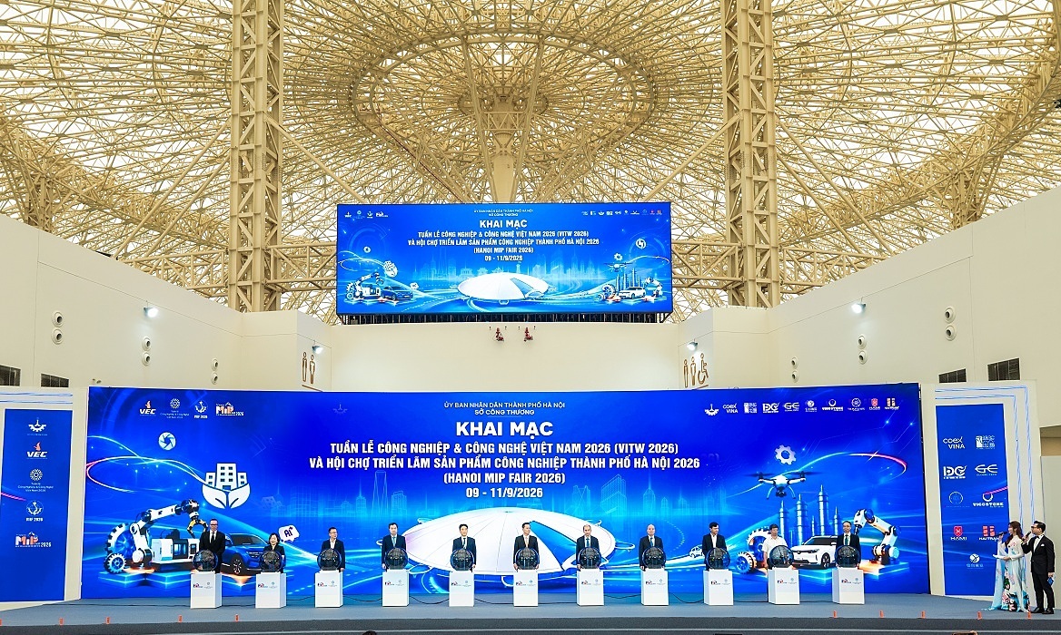 2.000 gian hàng tại tuần lễ công nghệ - công nghiệp Việt Nam