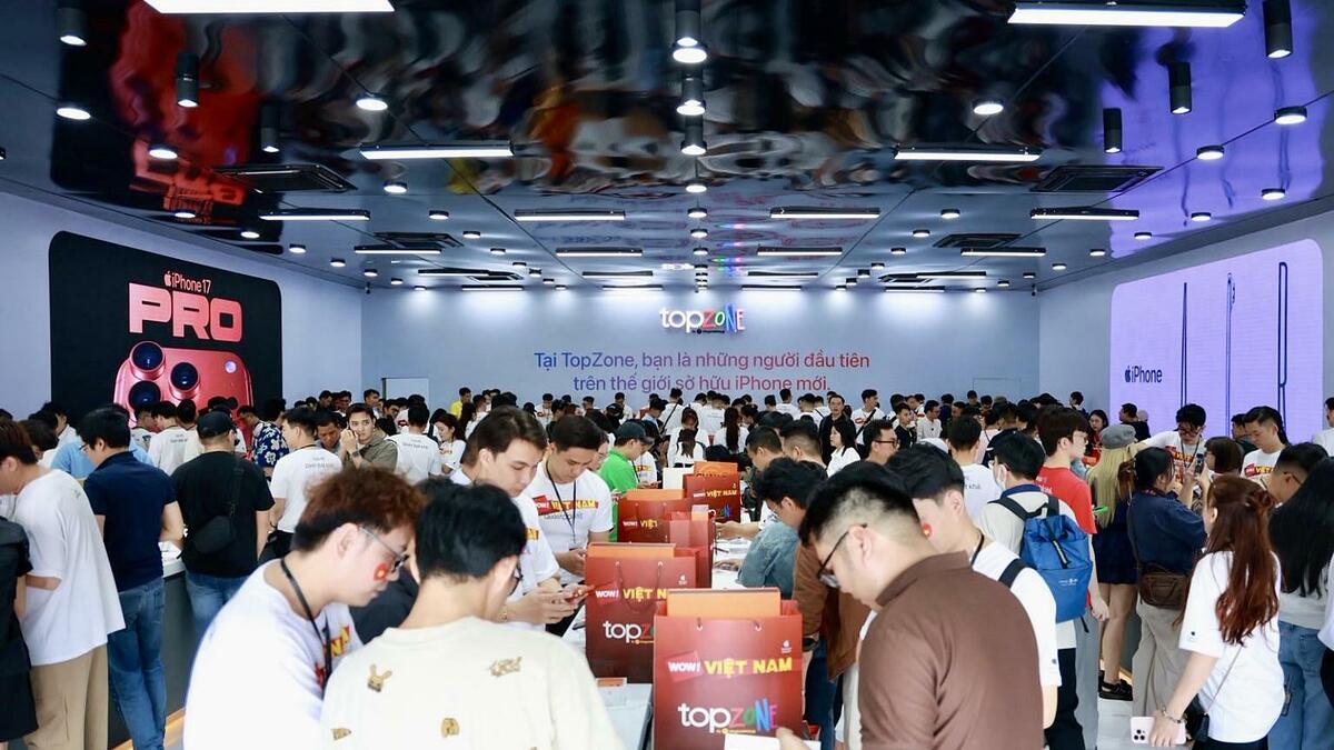 TopZone mở rộng hệ thống, nâng cấp chính sách đặt trước iPhone 18 Pro