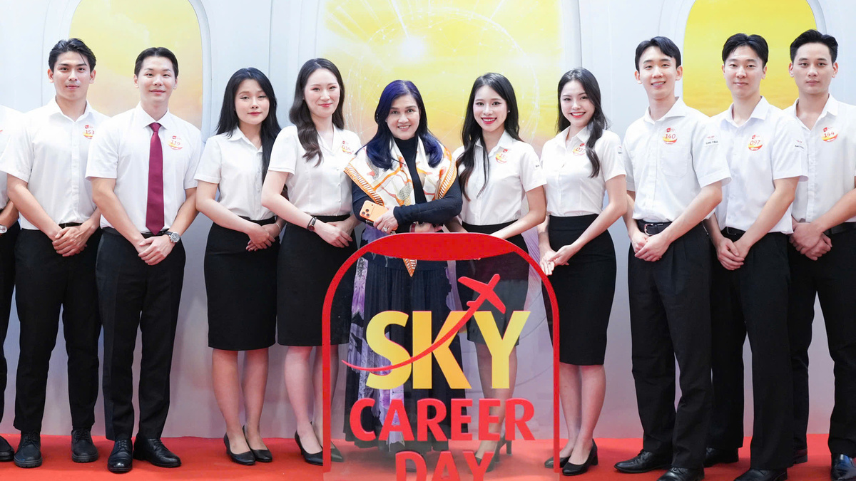 Ngày hội tuyển dụng tiếp viên hàng không Vietjet tại TP HCM