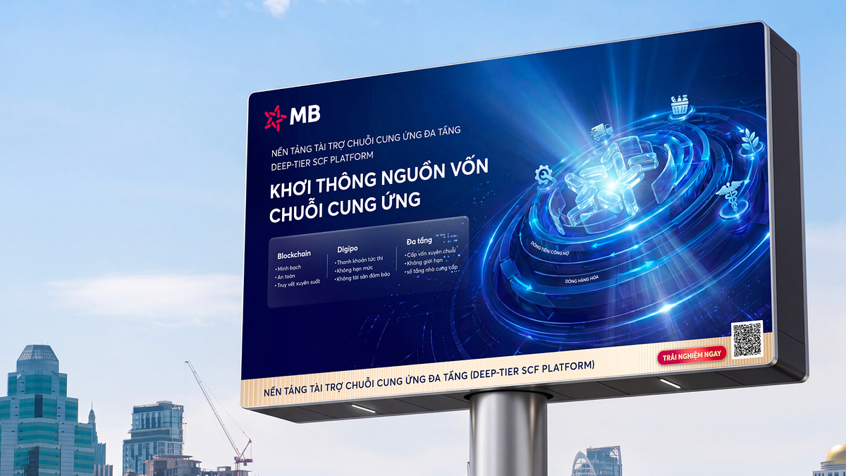 MB triển khai nền tảng tài trợ chuỗi cung ứng đa tầng cho doanh nghiệp