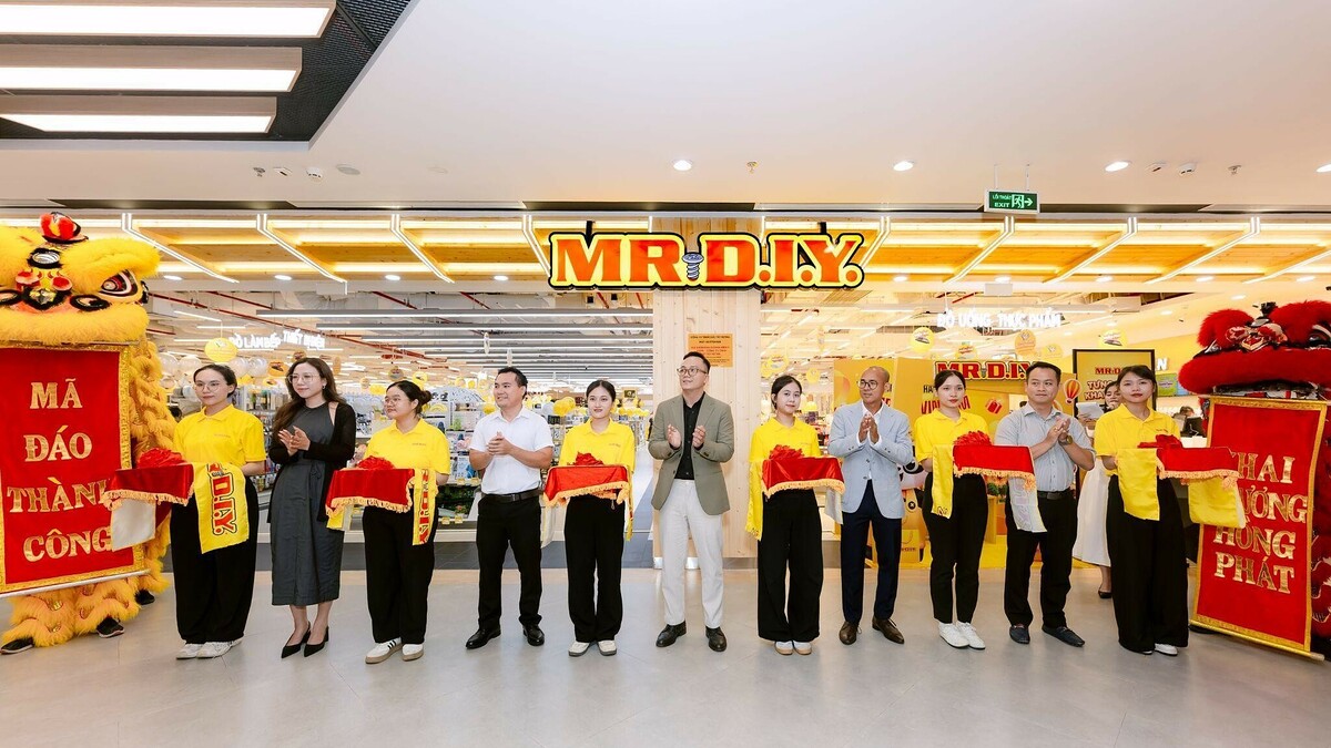 MR DIY ra mắt cửa hàng flagship quy mô 800 m2