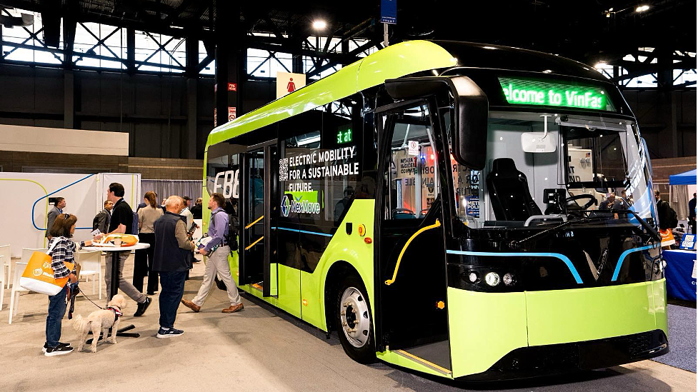 Bus điện VinFast đến Mỹ