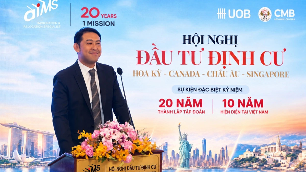 20 năm phát triển mạng lưới tư vấn đầu tư định cư của AIMS