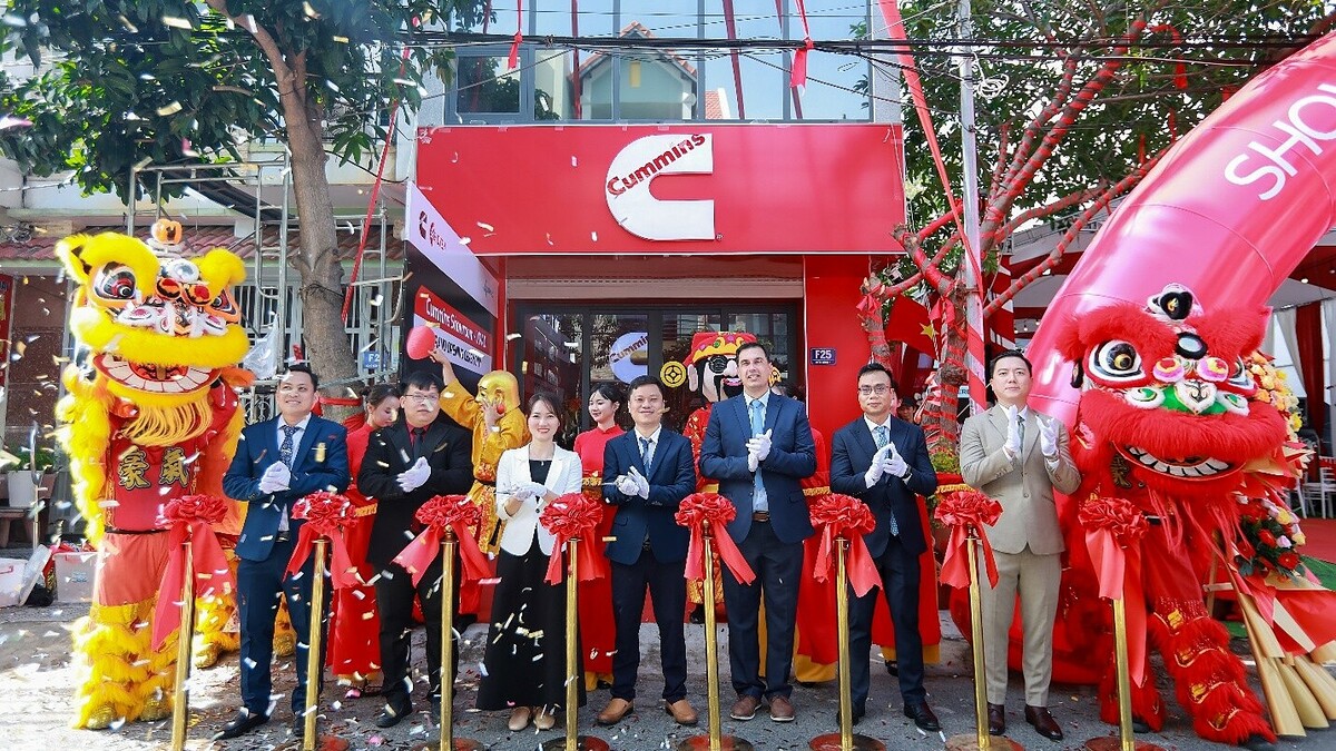 Khai trương showroom Cummins - Xpad tại Vũng Tàu