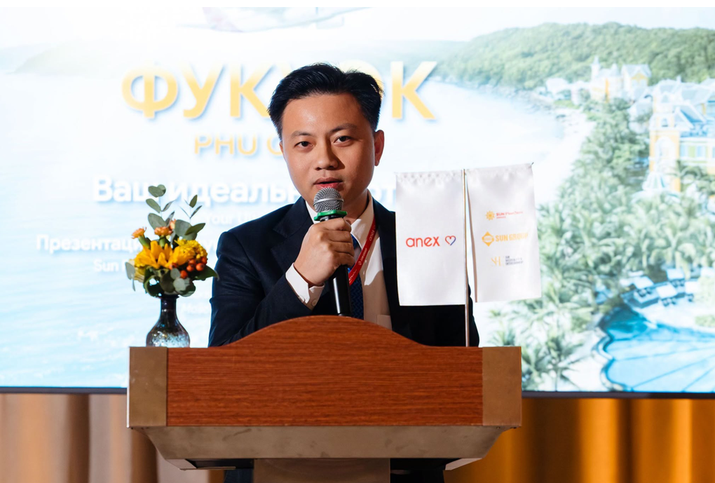 Ông Trần Việt Lợi, Phó ban kinh doanh Sun PhuQuoc Airways. Ảnh: SPA