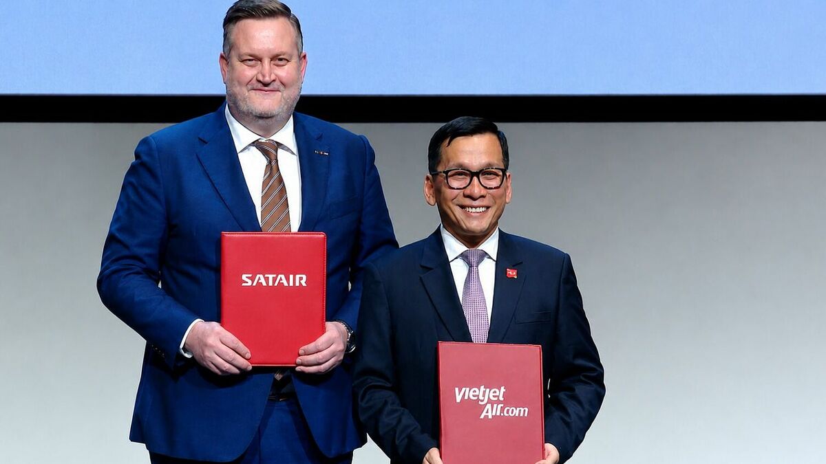 Vietjet hợp tác Satair phát triển chuỗi cung ứng hàng không