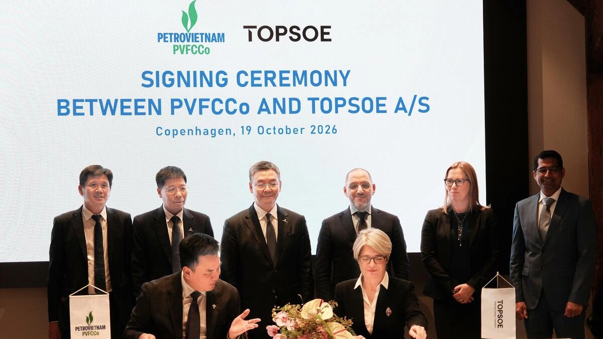 PVFCCo - Phú Mỹ và Topsoe mở rộng hợp tác