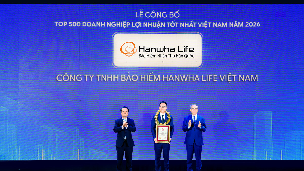 Hanwha Life vào top 50 "Doanh nghiệp lợi nhuận xuất sắc"
