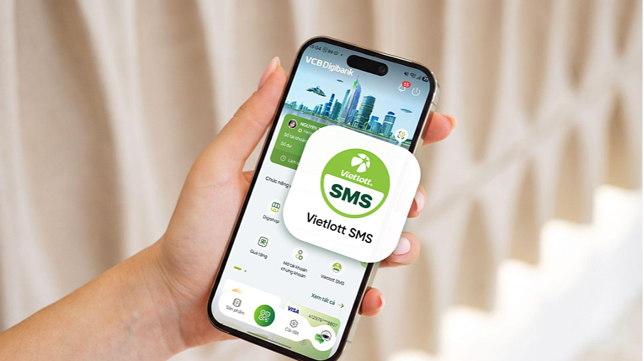 Cơ hội nhận 30.000 đồng khi mua Vietlott SMS qua VCB Digibank