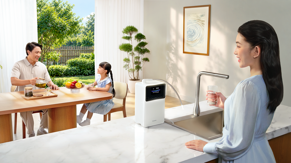 60 năm Panasonic đưa giải pháp nước sạch đến nhiều gia đình