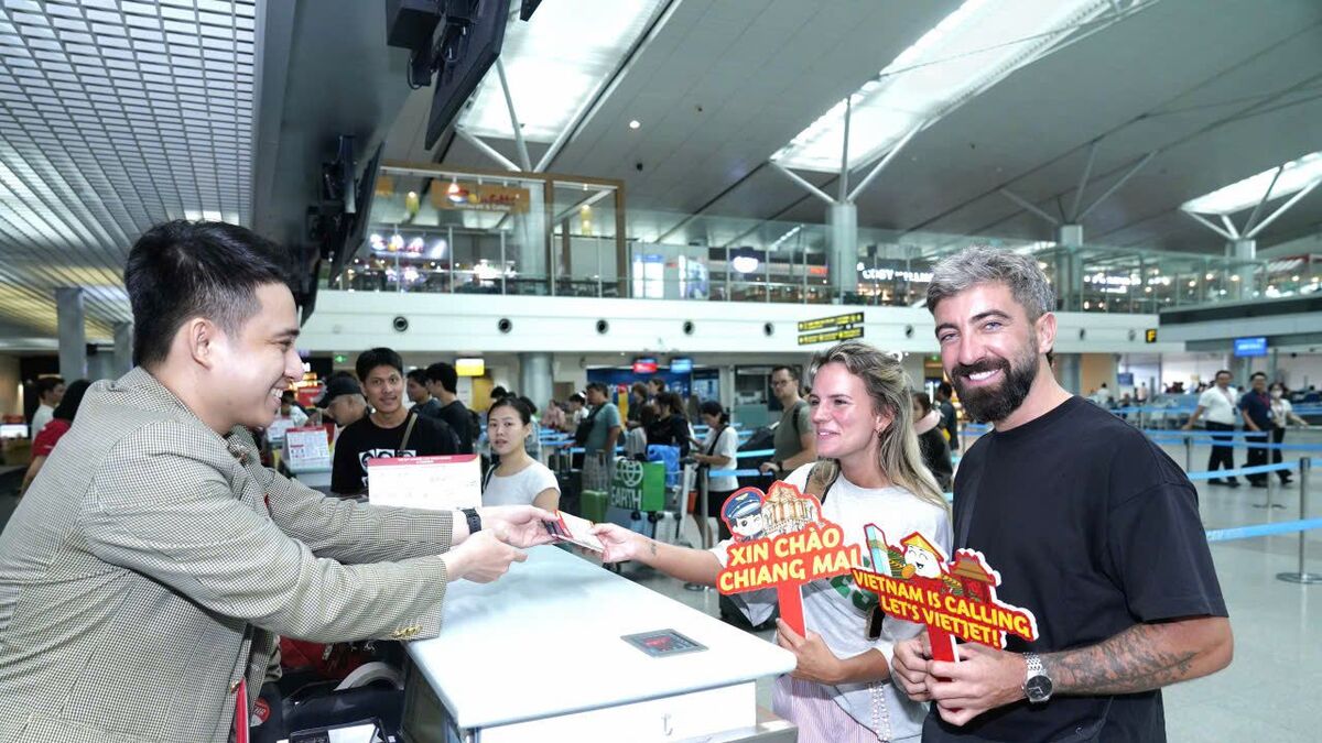 Vietjet mở đường bay TP HCM đến Chiang Mai